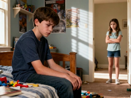 When your little sister gets on your nerves for no clear reason PsyTheater
