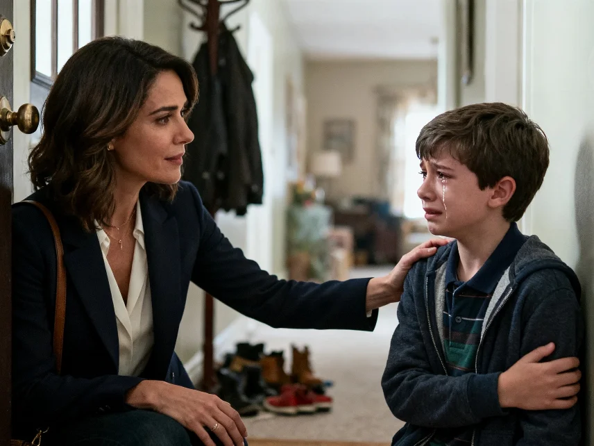 When Your Child Melts Down Every Time You Leave for a New Relationship PsyTheater