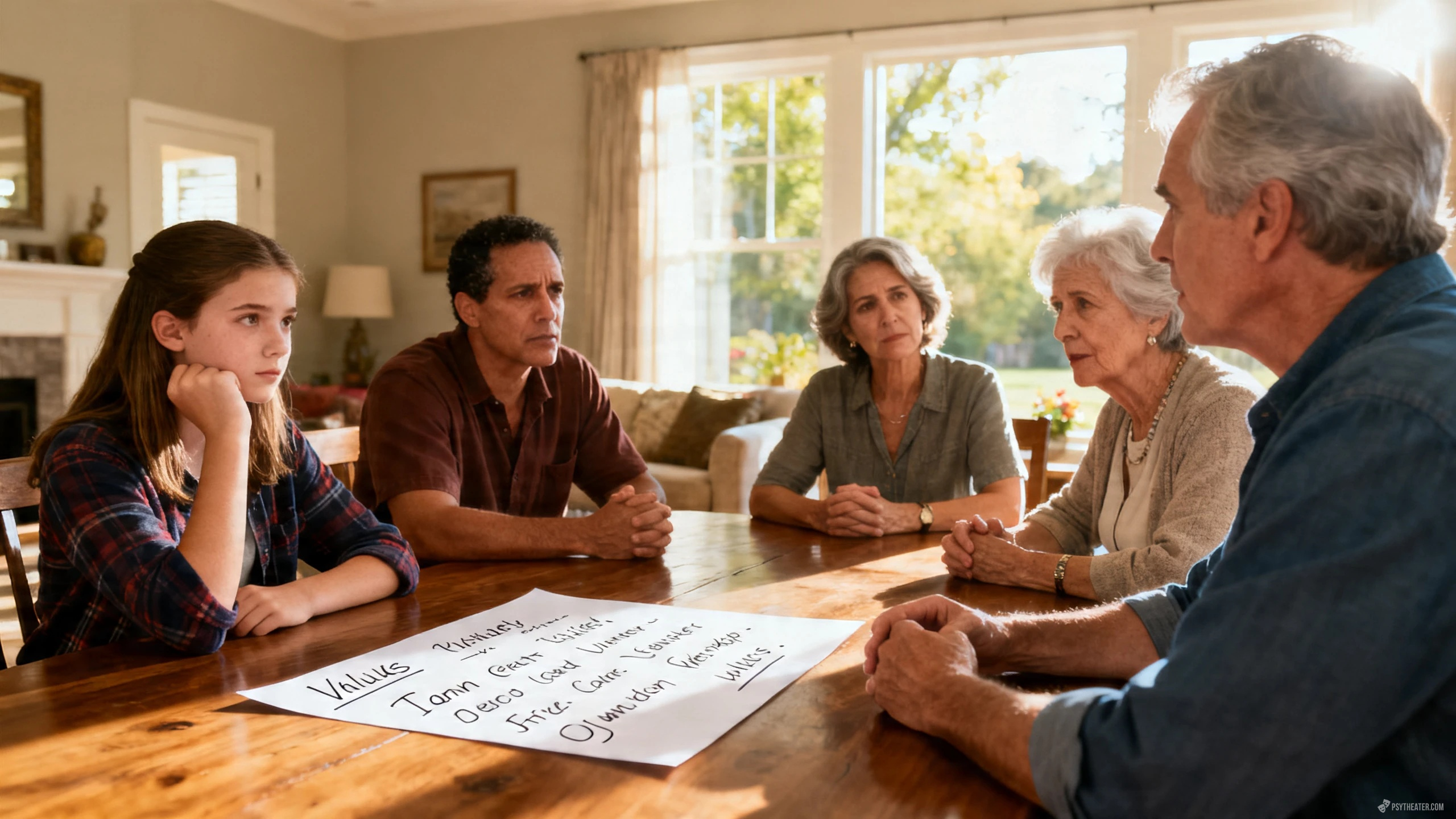 Family Mission Statements: The Hidden Force Shaping Values and Decisions PsyTheater