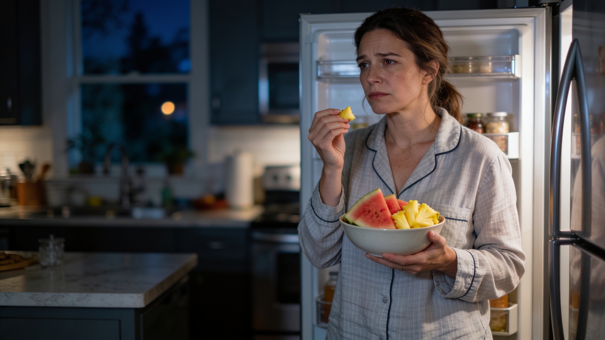 Eating Watermelon, Pineapple, or Melon at Night Can Disrupt Your Sleep PsyTheater